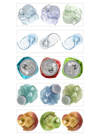 Набор наклеек TTS Umido для маркировки мусора (рис. пищевые отходы)