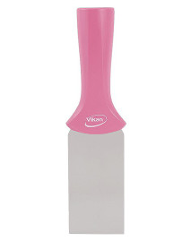 Скребок Vikan (50мм, розовый, резьб.ручка)
