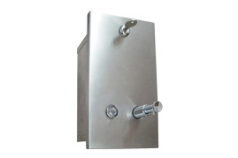 Диспенсер для мыла Nofer (встраиваемый, вертикальный)