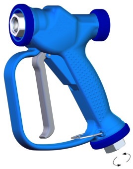 Пистолет пищевой PA RB35 (1/2"г-1/2"г, 12бар, 50л/мин, 80гр.С)