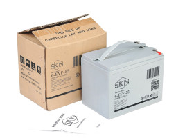 Тяговый аккумулятор SKN 6-EVF-55 (12В, 58,5Ач, AGM)