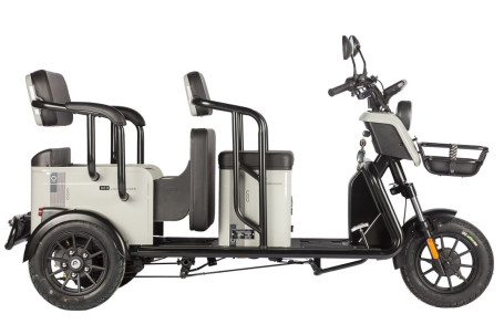 Трицикл электрический Wanshida LC300 (60V, 1000W, черный) (0000310-3075)