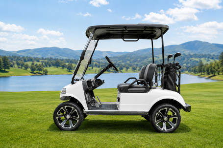 Гольф-кар Rutrike Classic 2 (48V, 3900Вт, белый) (026607-3278)