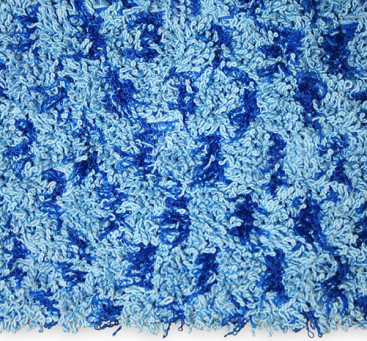 Моп с карманами TTS Microsafe (40х13см, микроволокно, голубой)