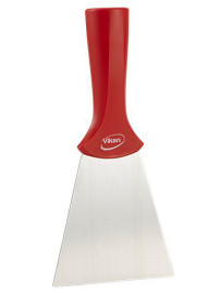 Скребок Vikan (100мм, красный, резьб.ручка)