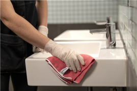 Салфетка Vikan (32х32см, красный)