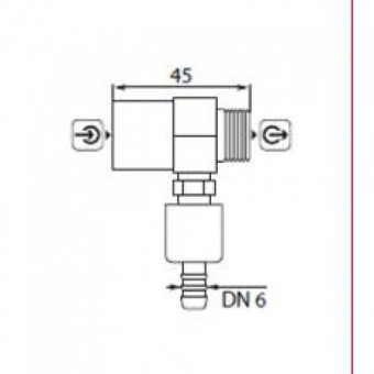 Инжектор с дозировкой R+M 300 (220бар, D=2.3мм, латунь)