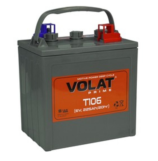 Тяговый аккумулятор VOLAT T106 (6В, 225Ач, AGM) (VOLAT T106)