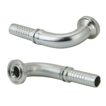 Фитинг высокого давления SFS (6000) (DN25, 41.3, 90гр, оцинк) Robin