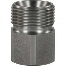 Переходник М22х1.5ш-1/4"г (нерж, 500бар) R+M