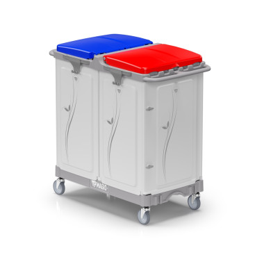 Тележка TTS Magic Line 100P (для вывоза мусора, 2х150л)