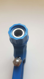 Пистолет пищевой ST3100 (1/2"г-Байонет к.н. синий, 60бар, 100л/мин) R+M