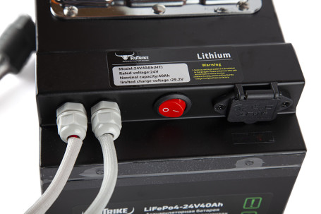 Тяговый аккумулятор RuTrike LiFePO4 (24В, 40Ач)