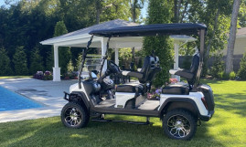 Гольф-кар Rutrike Maverick 4 Plus (48V, 3900Вт, белый)