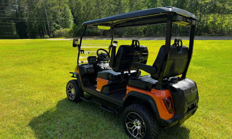 Гольф-кар Rutrike Maverick 4 Plus (48V, 3900Вт, белый) (026624-3284)