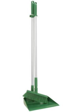 Комплект Vikan щетка с совком (330мм, зеленый)