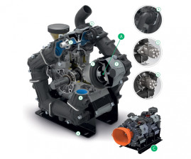Мембранный насос Comet BPS260 D (249 л/мин, 20 бар, вал ВОМ 1"3/8)
