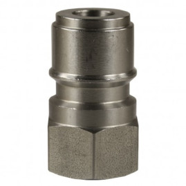 Ниппель ST45 (1/4"г, 250бар, нерж, DN10) R+M