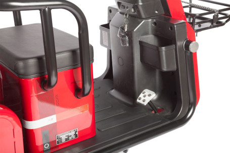 Трицикл электрический Wanshida LC-F200 (60V, 1000W, зеленый) (0000320-3081)