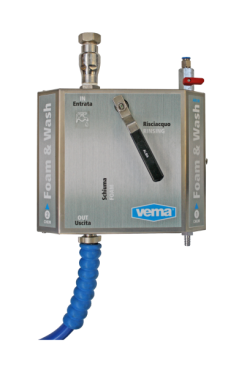 Пенная станция VEMA Foam &amp; Wash B.P (2-8бар, сж.возд, 2 хим.ср, с аксесс)