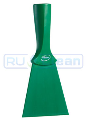 Скребок Vikan (100мм, зеленый, нейлон, резьб.ручка)