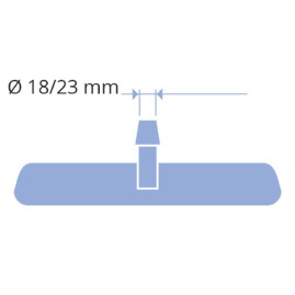 Рамка TTS LAMELLO (80см, с резиновыми лезвиями)