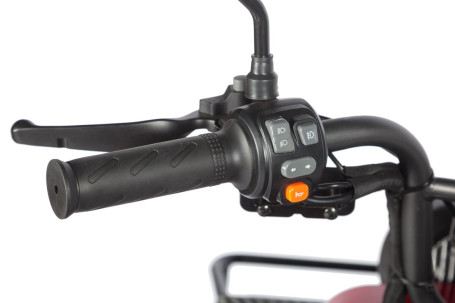 Трицикл электрический Wanshida LC-F200 (60V, 1000W, серый) (0000320-3082)