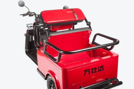 Трицикл электрический Wanshida LC-F200 (60V, 1000W, серый) (0000320-3082)