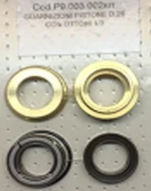 Комплект уплотнений Mazzoni (для насоса TMMD, D20мм, 1 порш, латунь)