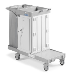 Тележка TTS Magic Hotel 830S (закрытая, доп. подставка, держ. мешка 120л)