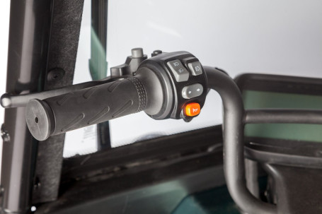 Трицикл электрический Wanshida NIPLA 500 (60V, 1000W, черно-зеленый) (0000296-3084)