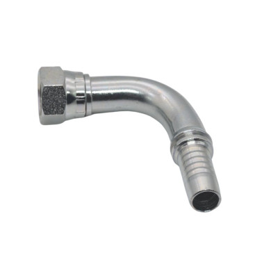 Фитинг высокого давления JIS (DN25, М33х1.5г, 90гр, оцинк) Robin