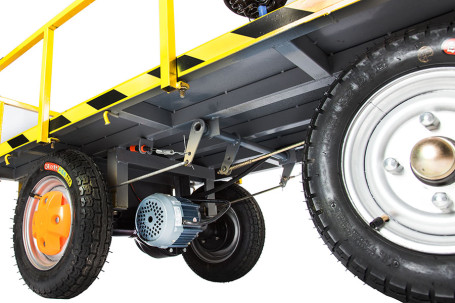 Тележка электрическая RuTrike СКЛАД 1500 New (платформа)