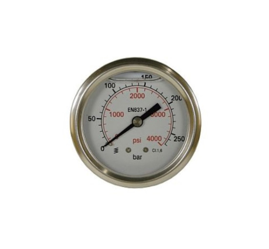 Манометр RC (d63мм, 1/4&quot;ш, 400бар, вход сзади)