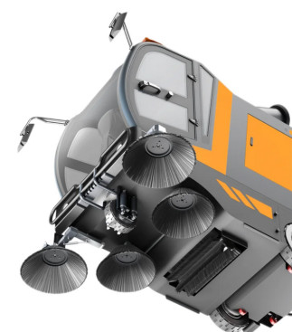 Подметальная машина Chancee U200CAR (АКБ Gel 150Ач)