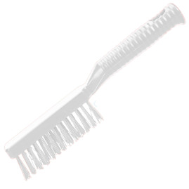 Щетка узкая Schavon (250х25х45мм, белый, мягкая)