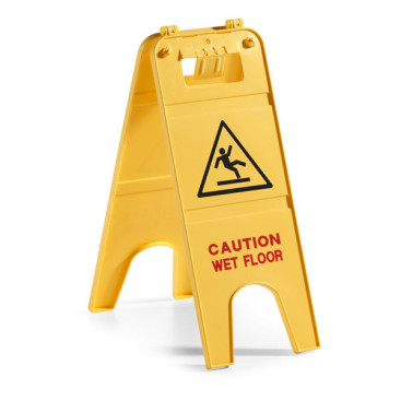 Указатель TTS &quot;Осторожно мокрый пол&quot; (полипроп, 2хсторонний, англ)