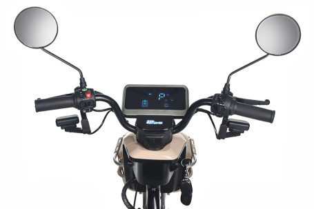 Трицикл электрический Rutrike Gelbert Atlas (48V/60V, 600 Вт, бежевый)