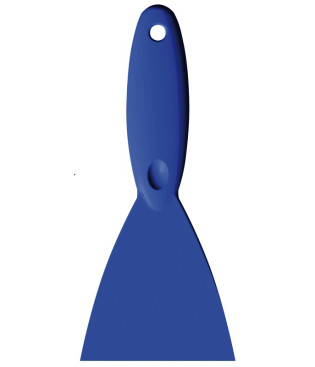 Скребок ручной Haug Bursten (110мм, широкий, синий)