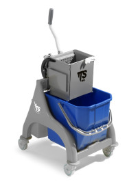 Тележка TTS Nick (28л, отжим O-Key, серый)