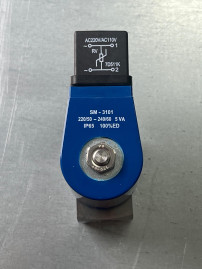 Клапан электромагнитный SMG (200бар, 3/8г-г, норм.закр, нерж, 220В) TOR