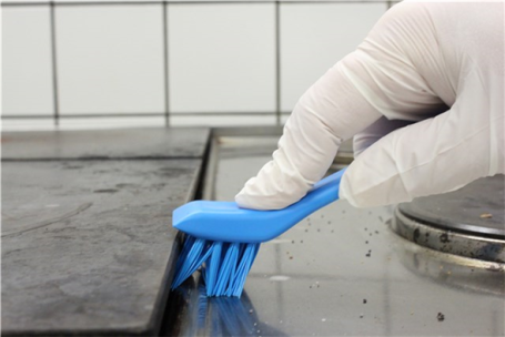 Щетка для чистки деталей Vikan (150мм, синий)