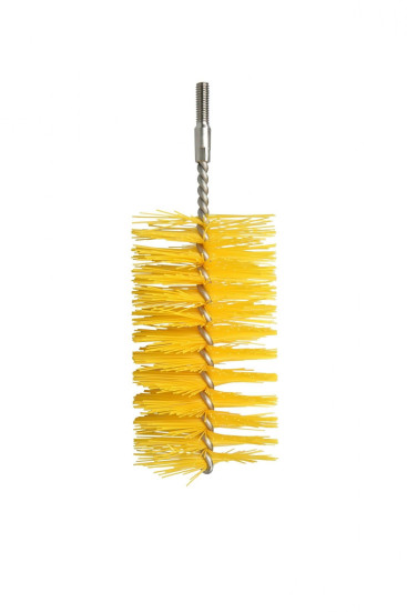 Ерш ручной FBK (ø60х100х160мм, желтый)