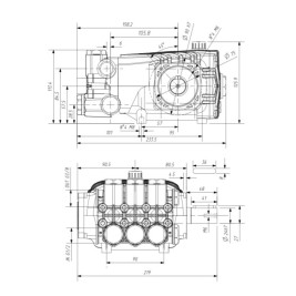 Насос высокого давления TITAN (250бар, 15л/мин, никел)