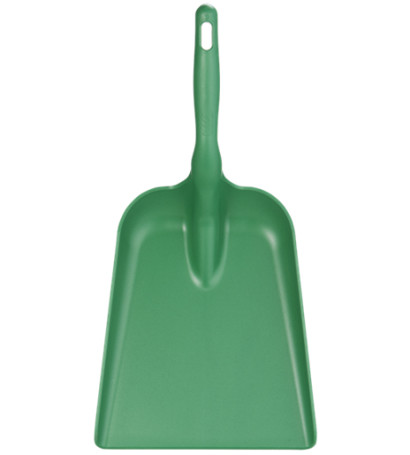 Совок Vikan (327х271х50мм, 550мм, м/пласт, зеленый)