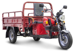 Трицикл электрический Rutrike D4 NEXT 1800 (красный)
