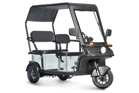 Трицикл электрический Wanshida NIPLA 570 (60V, 1000W, зеленый) (0000299-3089)