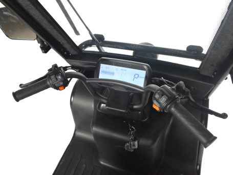 Трицикл электрический Wanshida NIPLA 570 (60V, 1000W, серый) (0000299-3090)