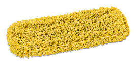 Моп с карманами TTS Microriccio (40х13см, микрофибра, желтый)