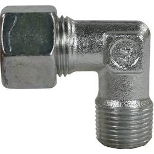 Переходник угловой, 1/2 внут-3/8внеш, оцинк сталь R+M 58320